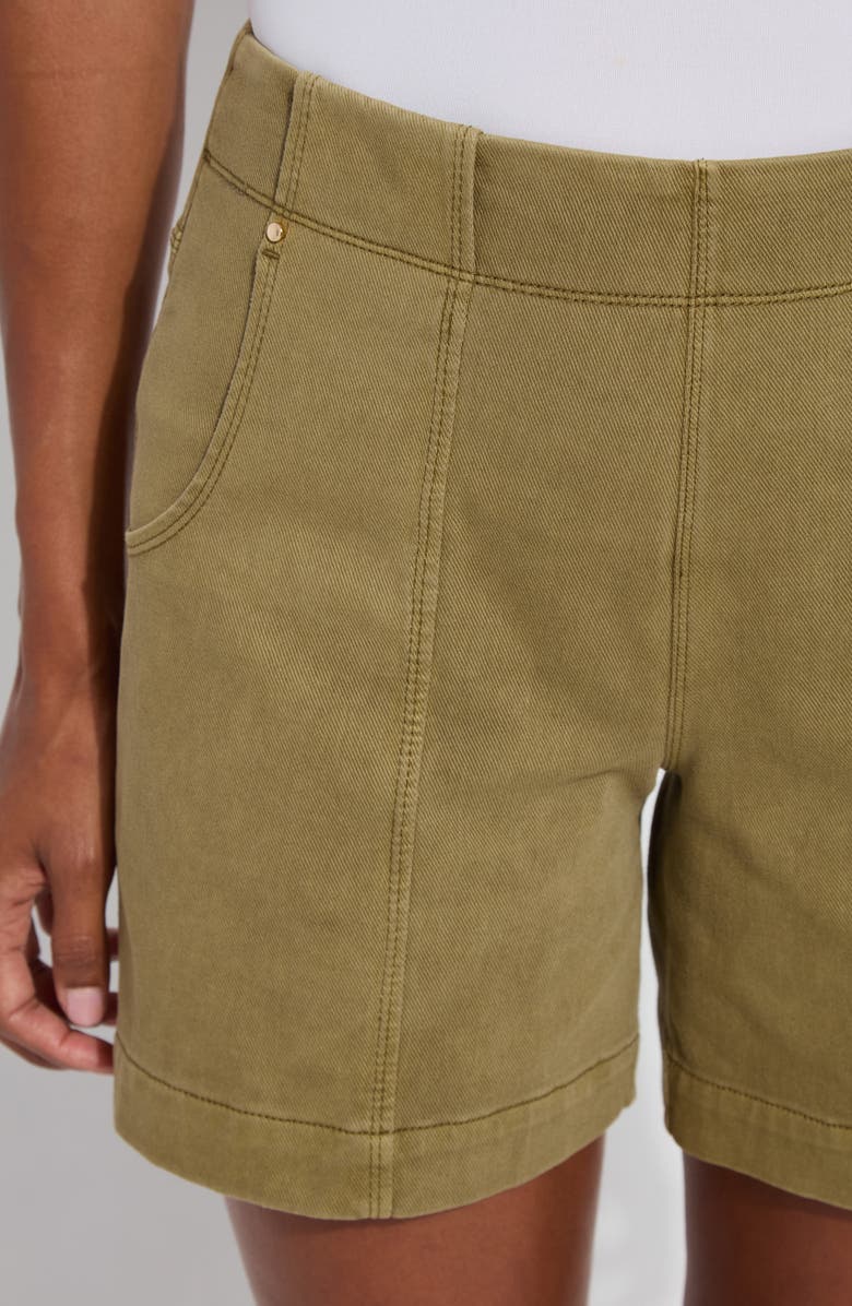 Lysse Amira Denim Shorts, Alternate, color, Antique Wash Green