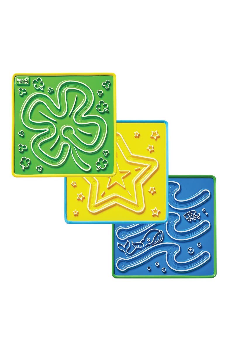 Kaplan Early Learning Company Mindful Mazes - 6 Double-Sided Boards, Alternate, color, Multicolor