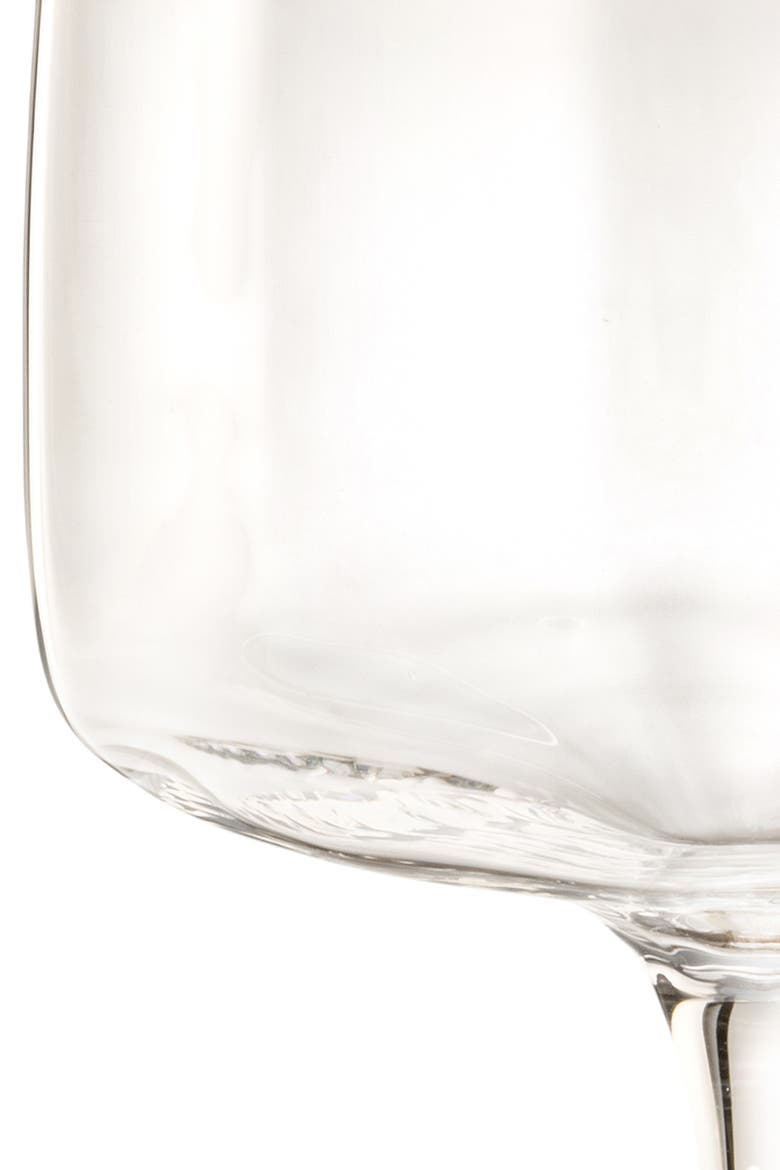 Poznan Glass Red Wine Glass 22 oz Transparent Set of 2, Alternate, color, Clear