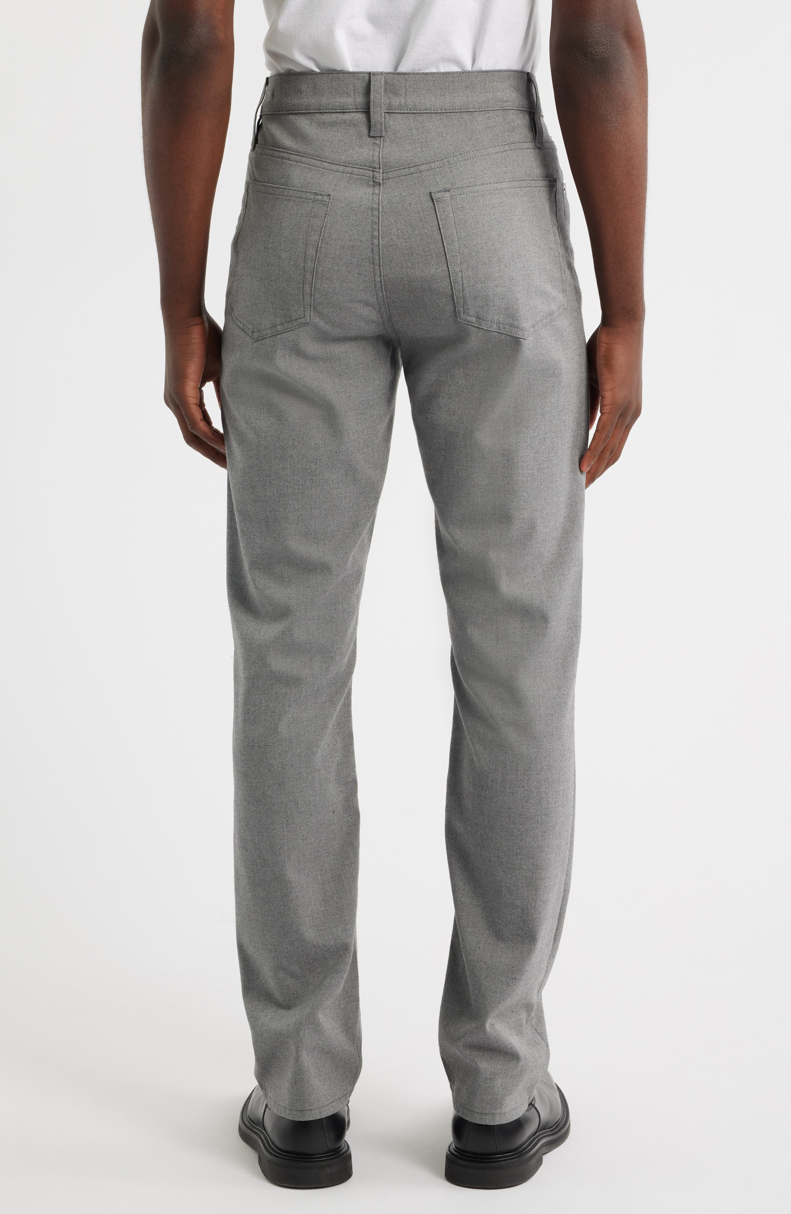 Modern Straight Leg Five-Pocket Twill Pants - image 2