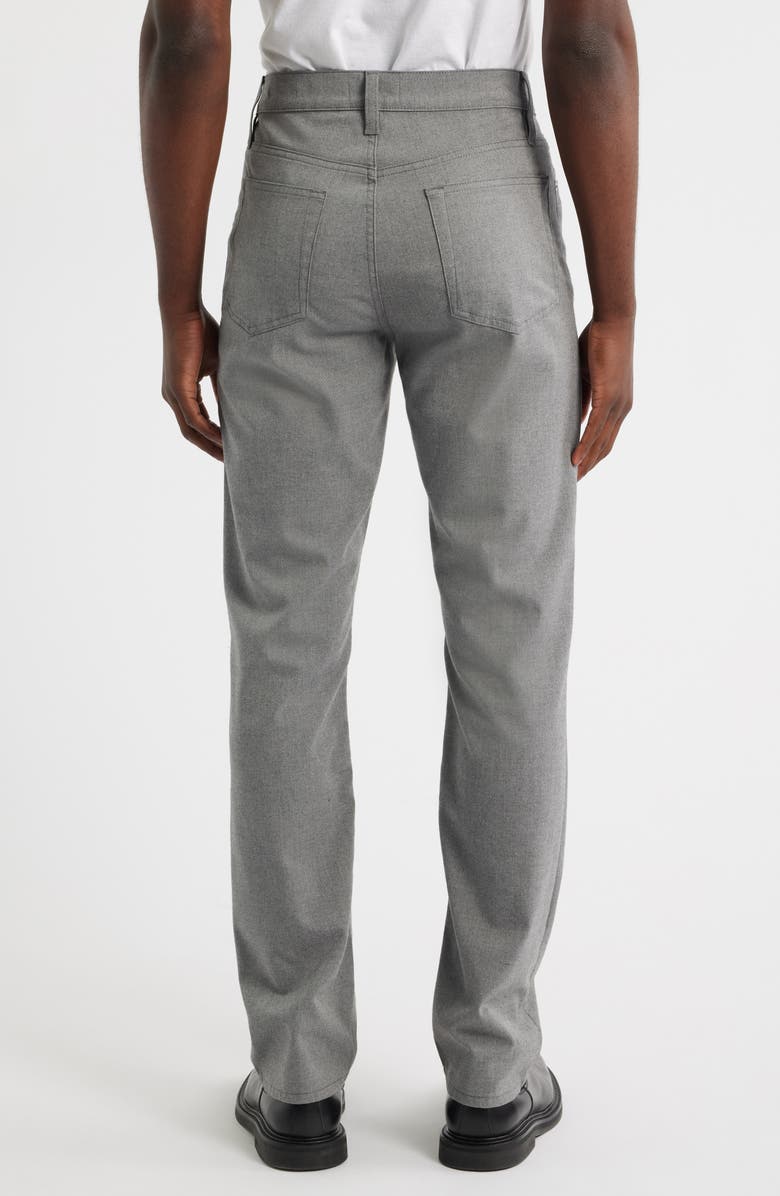 FRAME Modern Straight Leg Five-Pocket Twill Pants, Alternate, color, Charcoal