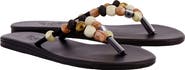 Ancient Greek Sandals Saionara Beaded Flip Flop