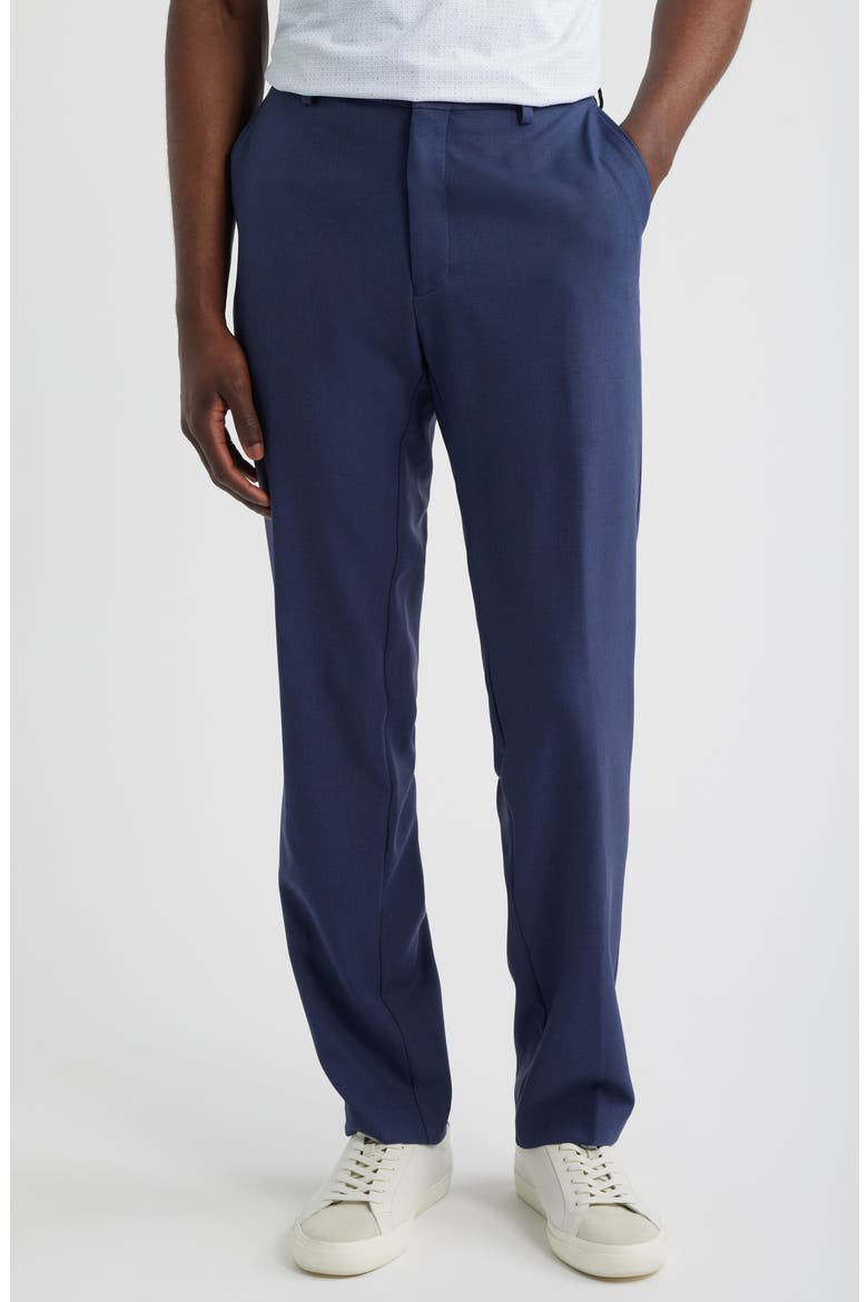 Regular Fit Performance Pants, Main, color, NAVY