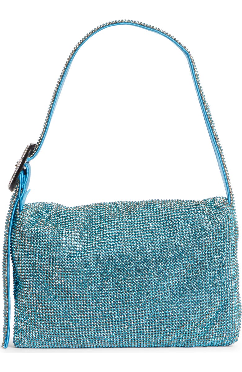 Benedetta Bruzziches Vitty Mignon Crystal Mesh Shoulder Bag, Alternate, color,