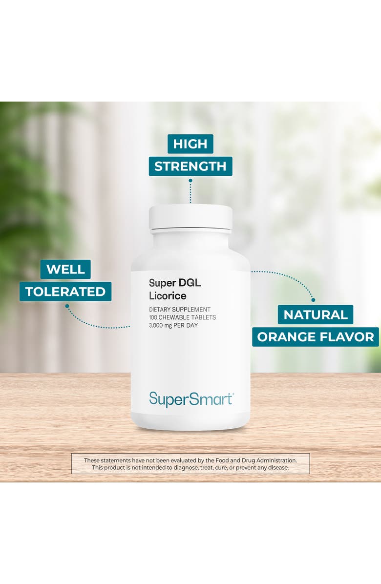 SuperSmart Super DGL Licorice 3000mg, Alternate, color, NO COLOR