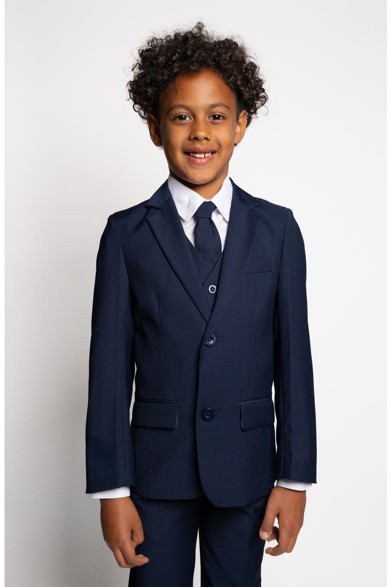 Kids' Knox 5-Piece Suit Set, Alternate, color, NAVY
