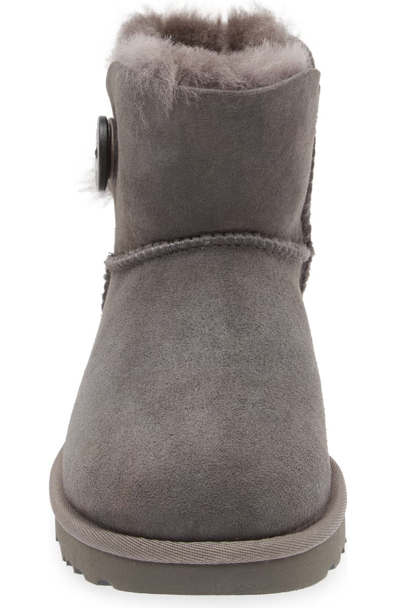 UGG<sup>®</sup> Mini Bailey Button II Genuine Shearling Boot, Alternate, color,