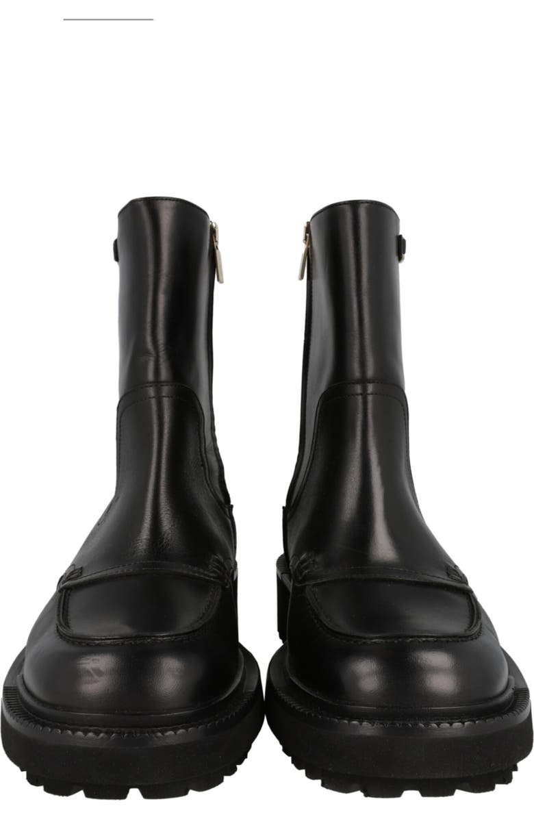 FERRAGAMO Oreste Leather Bootie, Alternate, color,