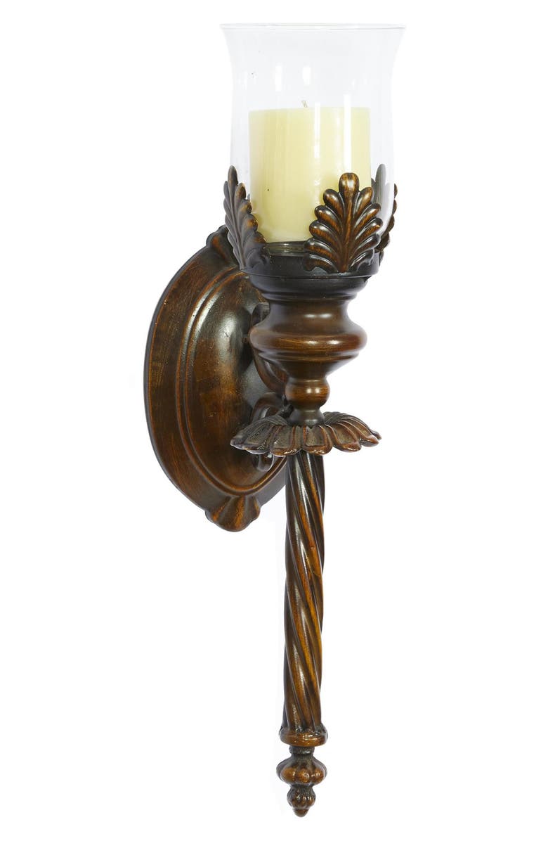 UMA Wall Sconce, Main, color, Brown