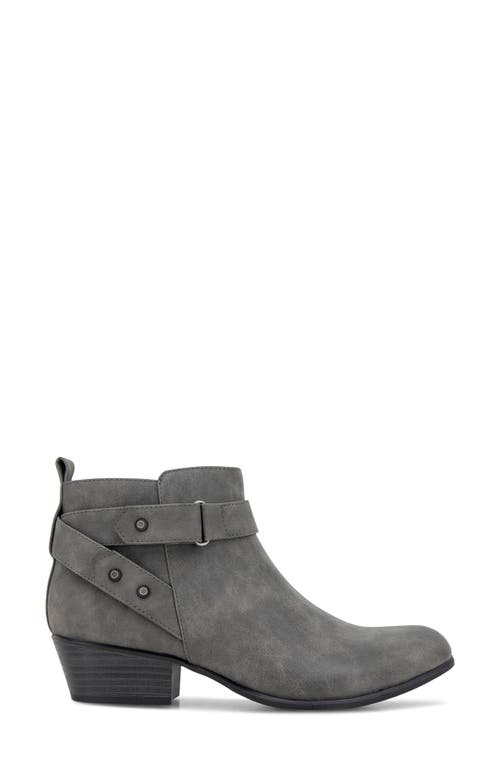 Unionbay Tilly Side Zip Bootie In Gray