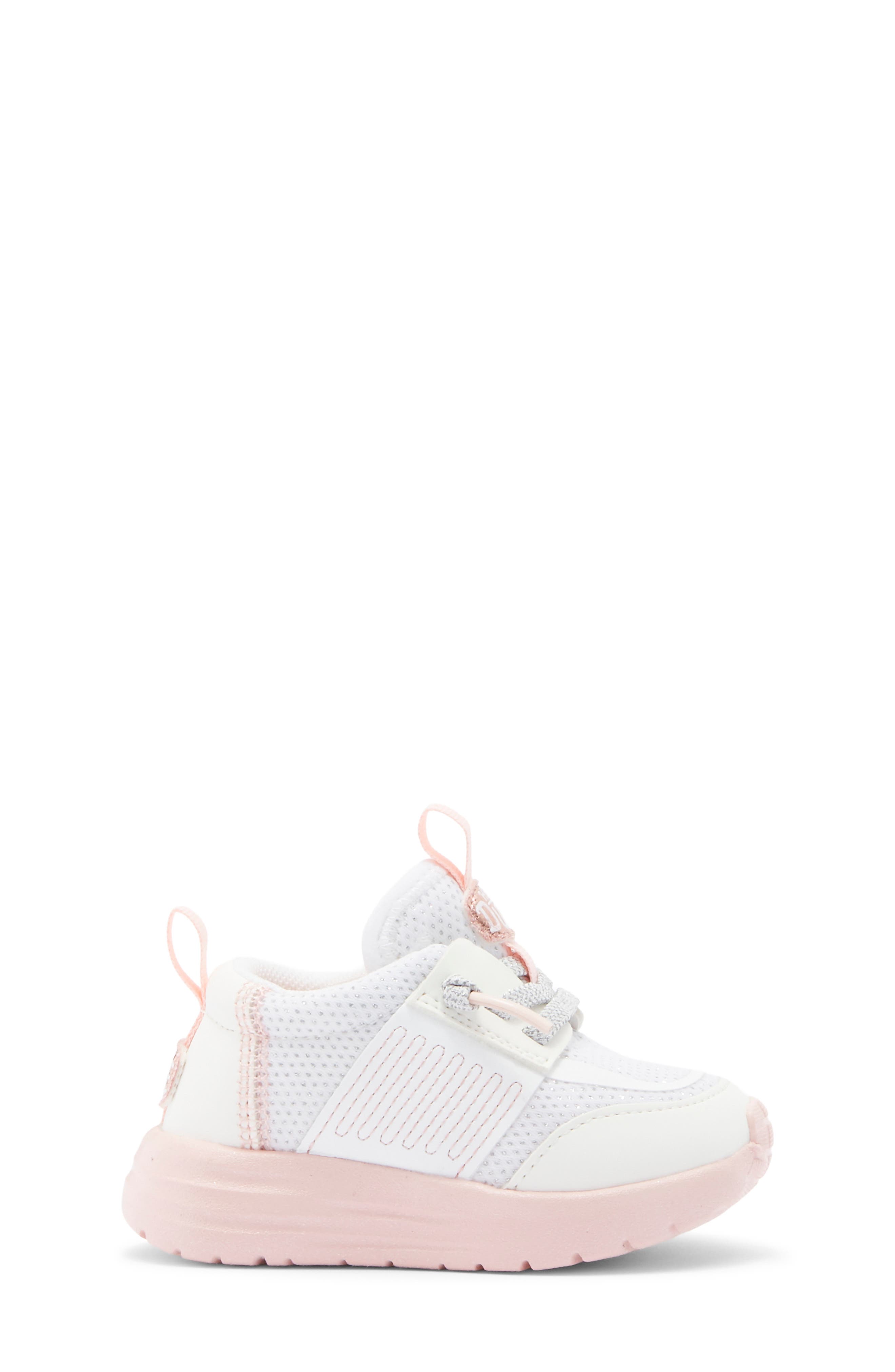 Hey Dude Kids' Sirocoo Play Sneaker, Alternate, color, Pastel Ombre White/ Pink