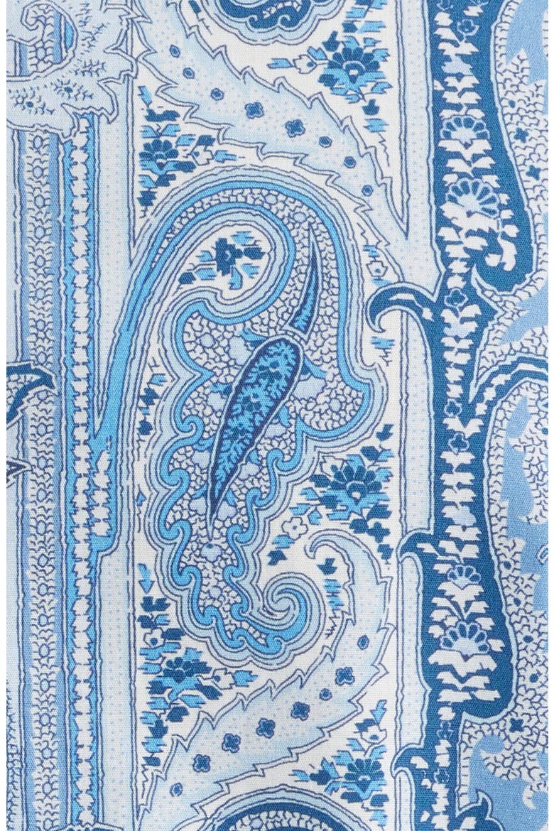Roma Stretch Cotton Dress Shirt, Alternate, color, PRINTED AZURE BASE