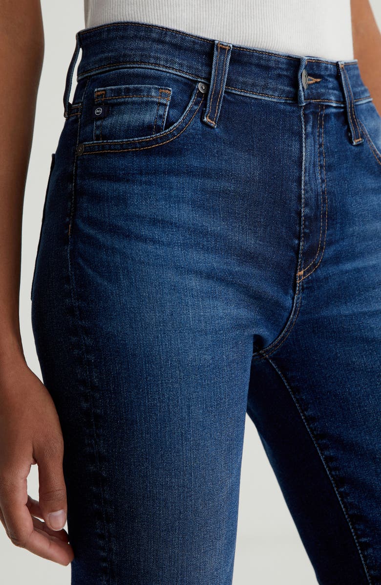 AG Mari Mid Rise Slim Straight Crop Jeans, Alternate, color,
