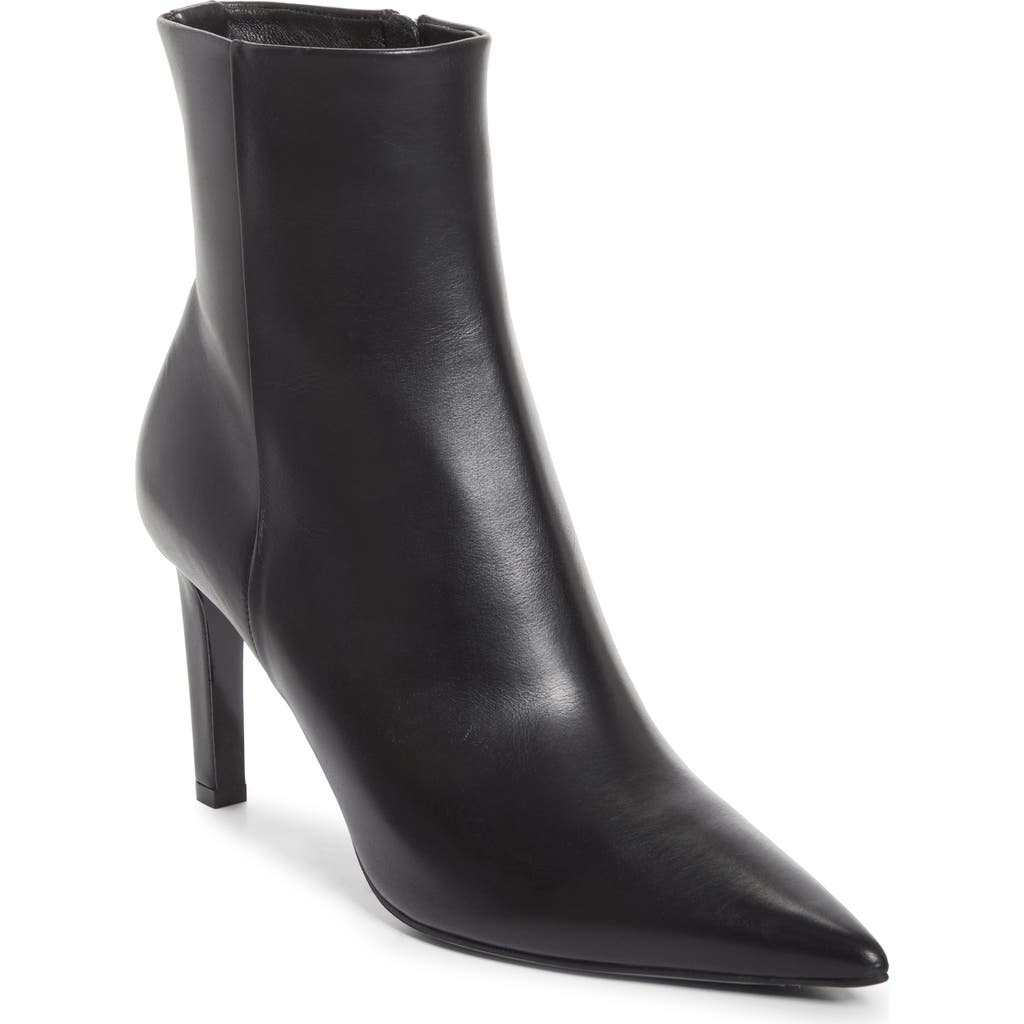 Jimmy Choo Frankie 85 Calf Leather Ankle Boots In Black