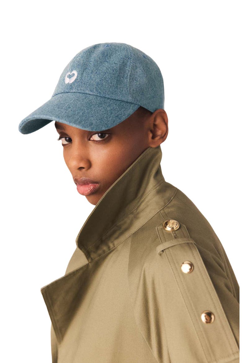 Denim cap, Alternate, color, Blue