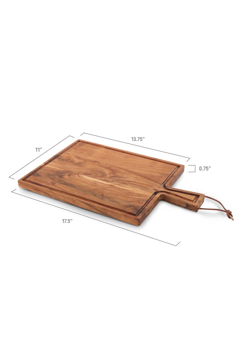 Tagliere Rectangular Charcuterie Board, Alternate, color, Acacia Wood