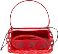 DIESEL® 1DR-Iconic Transparent TPU Shoulder Bag
