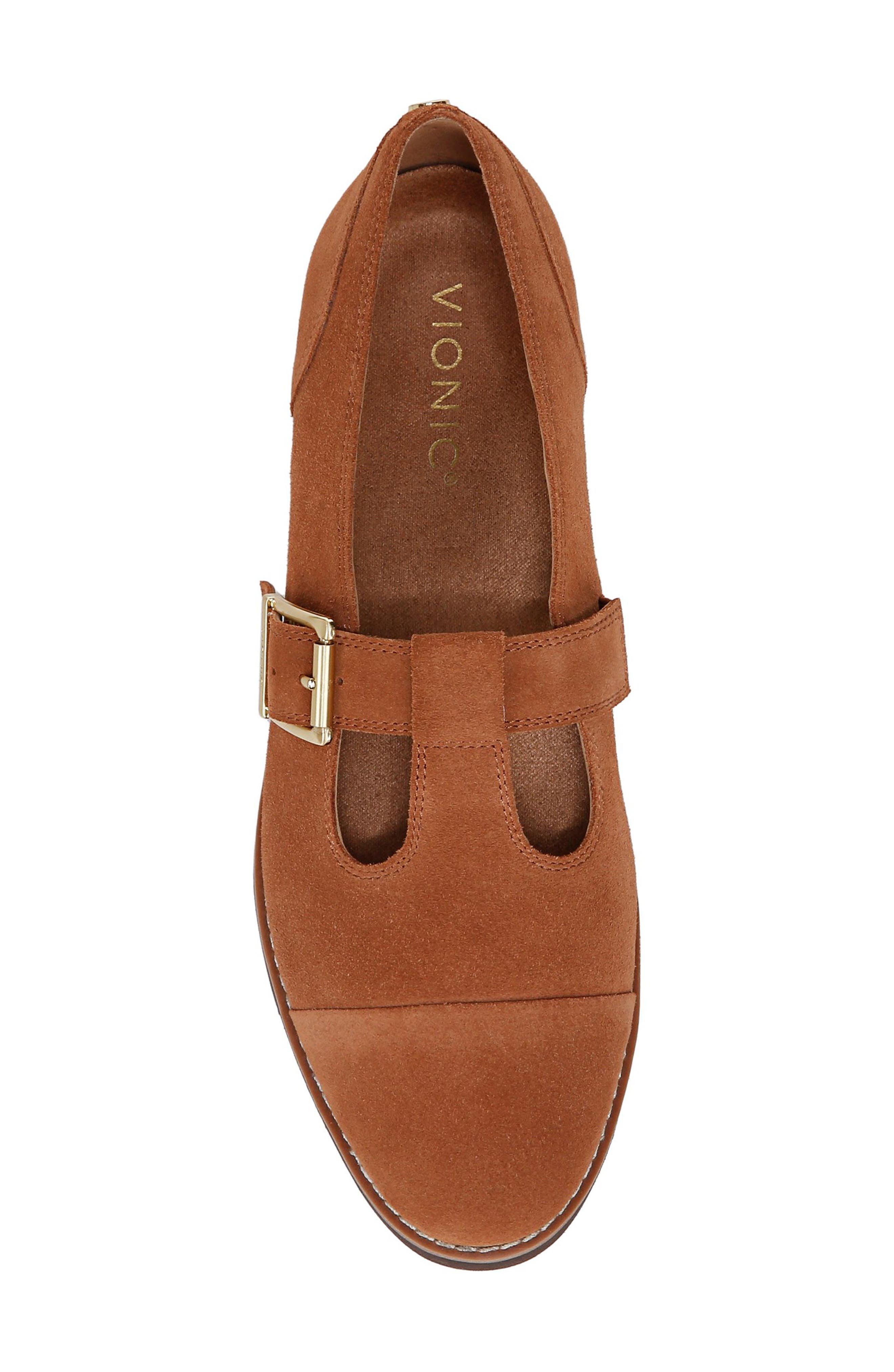 Vionic Carmen Mary Jane, Alternate, color, Tan Suede
