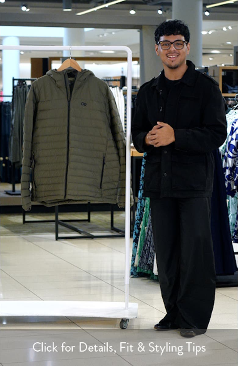Transcendent Hooded Down Puffer Jacket, sales video thumbnail