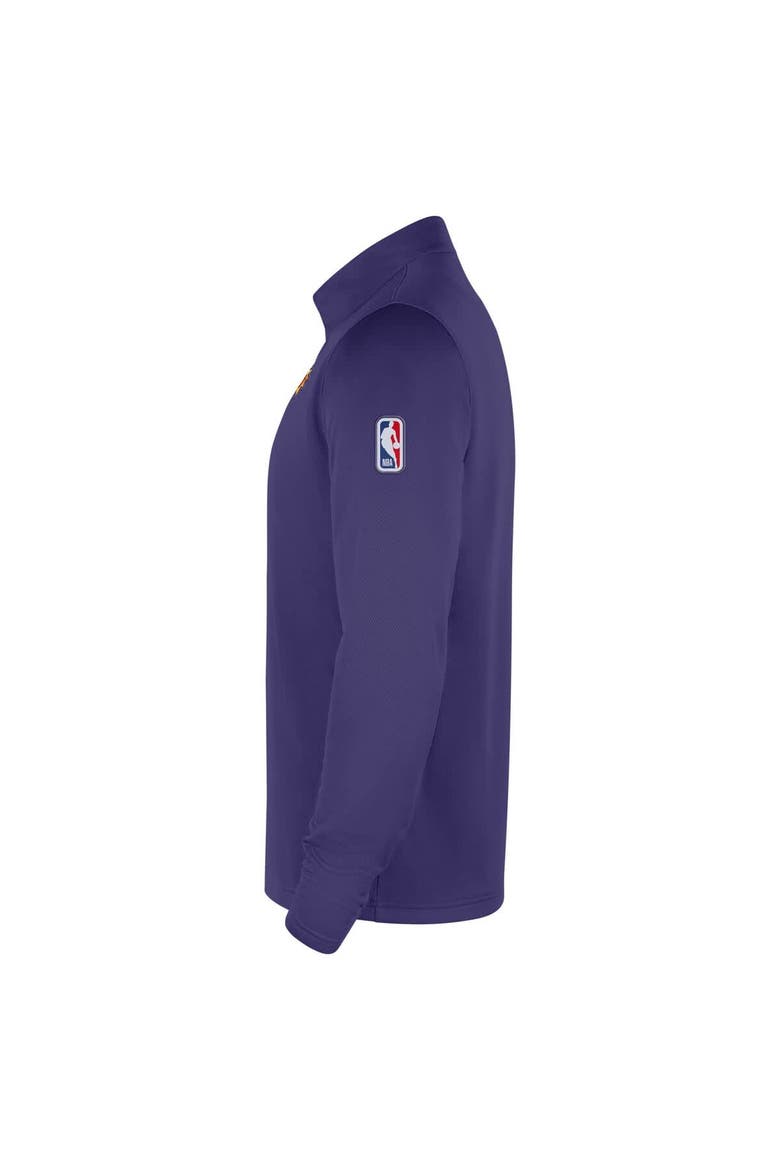 Men's Nike Purple Phoenix Suns 2025/26 Authentic Coaches Quarter-Zip Dri-Fit Top, Alternate, color, Purple