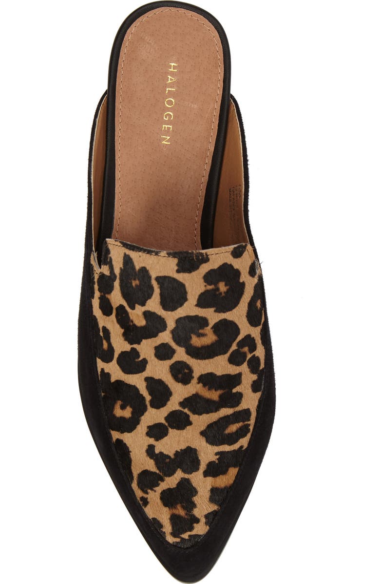 Halogen<sup>®</sup> Corbin Genuine Calf Hair Slide Loafer, Alternate, color,