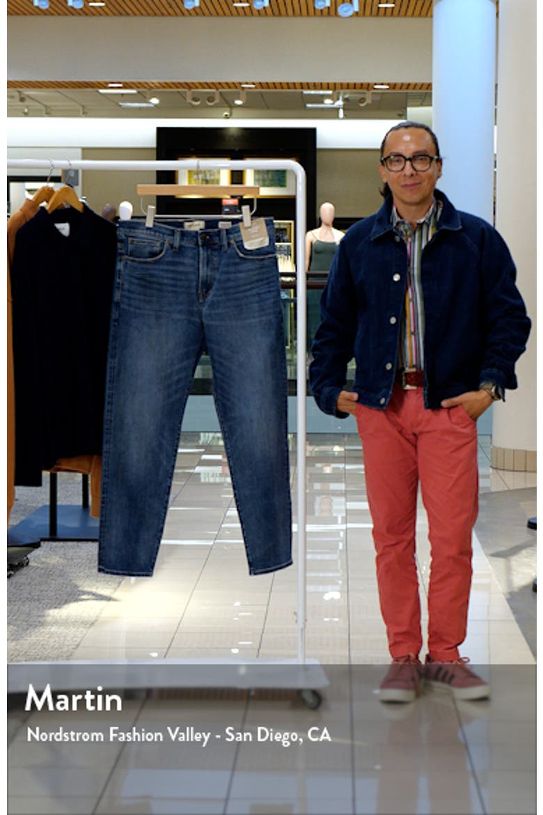 Relaxed Taper Stretch Selvedge Jeans video