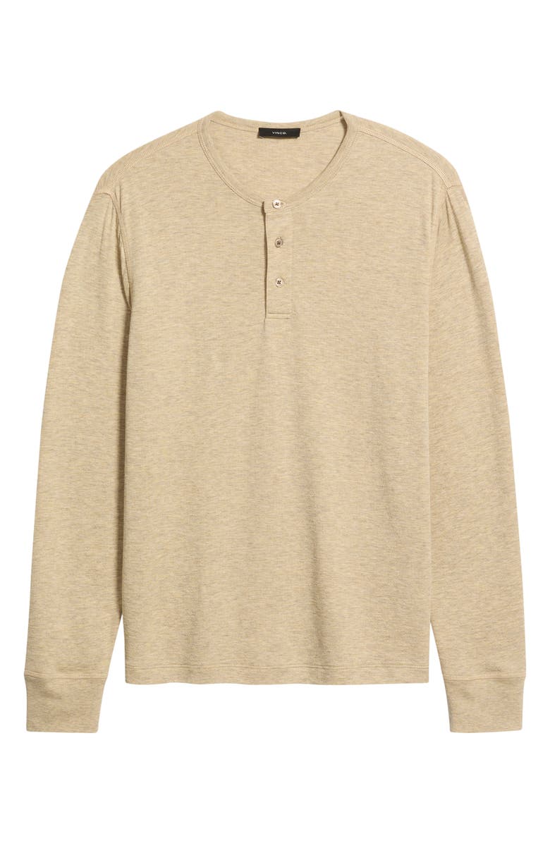 Vince Long Sleeve Pima Cotton & Modal Henley, Alternate, color,