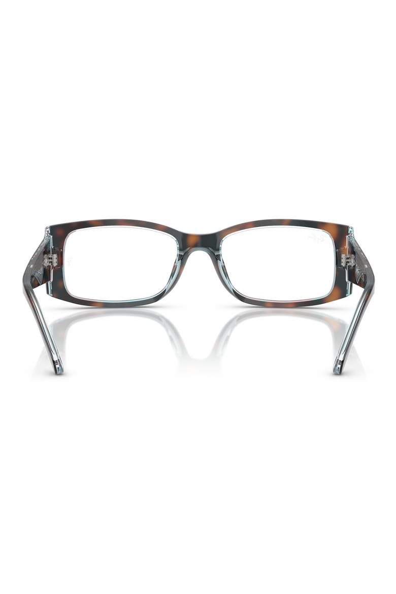 Miriam 54mm Square Optical Glasses, Alternate, color, DK HAVANA