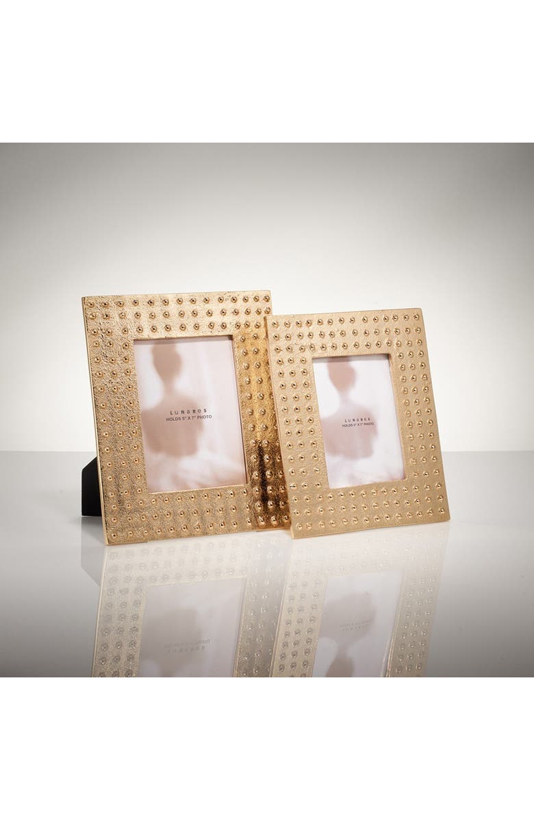 Lunares Djembe Frame Gold, Alternate, color, 4X6 - Gold