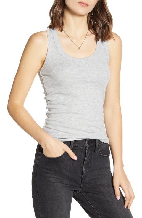 Ribbed Racerback Tank