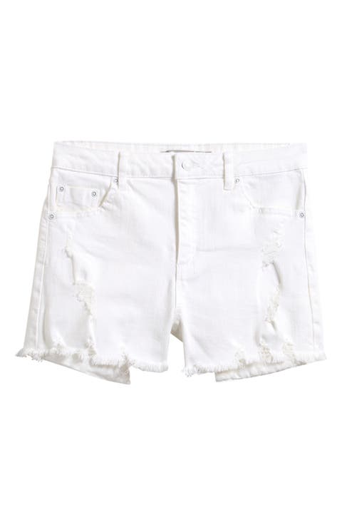 Kids' Ripped Denim Shorts (Big Kid)