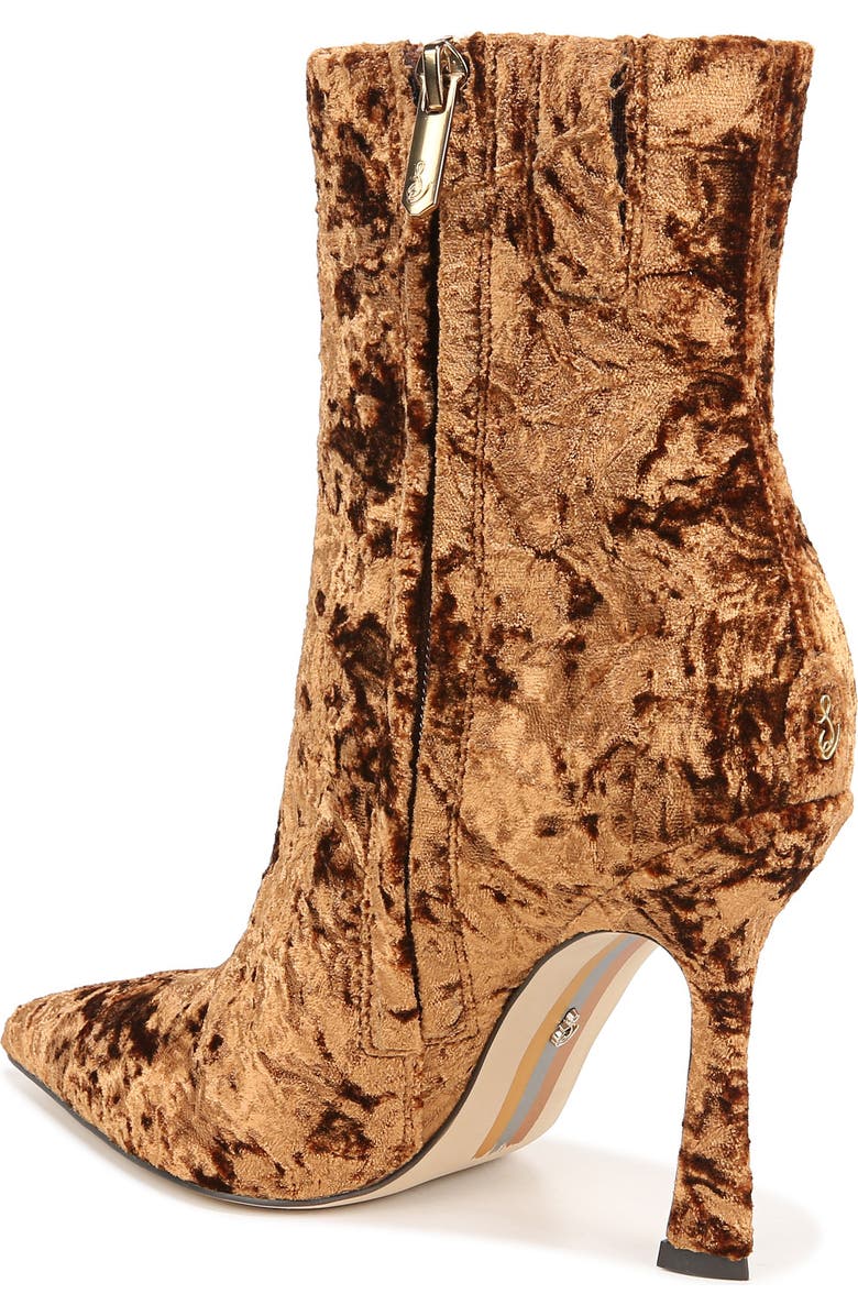 Sam Edelman Ella Pointed Toe Bootie, Alternate, color, Copper Bronze
