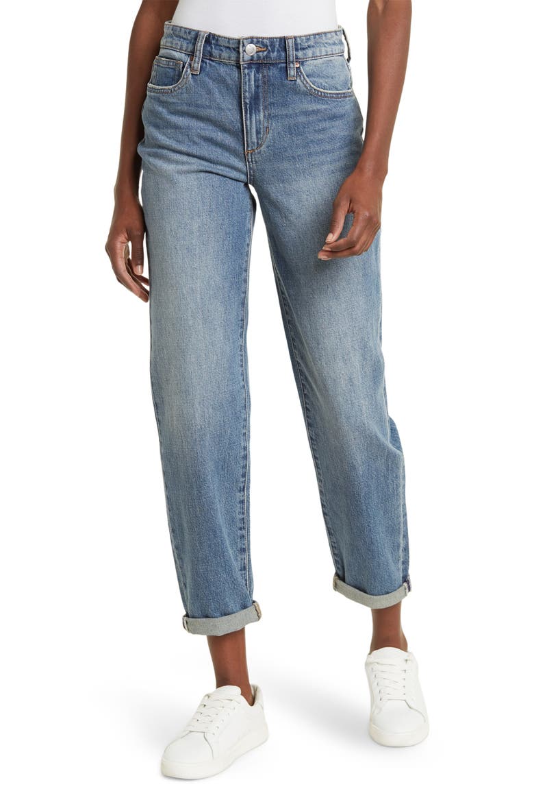 JOES Niki Rolled Hem Boyfriend Jeans, Main, color, IRENE