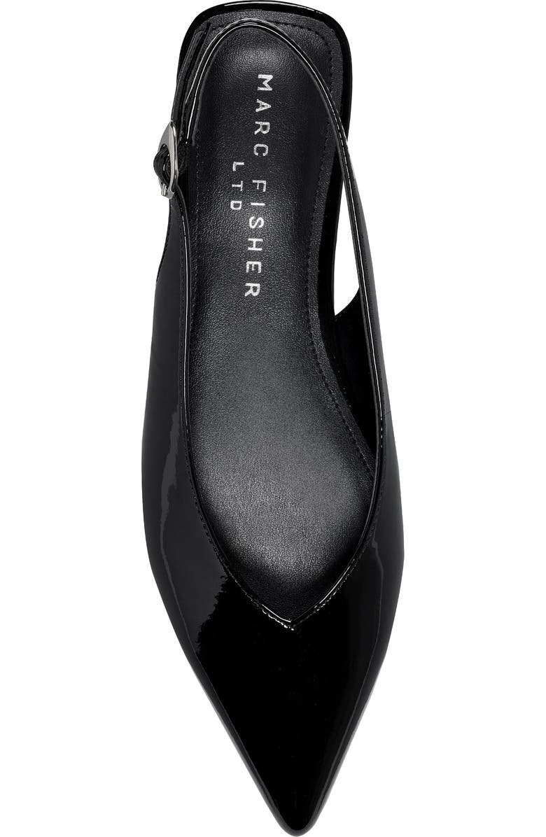 Marc Fisher LTD Gabra Pointed Toe Slingback Flat, Alternate, color,