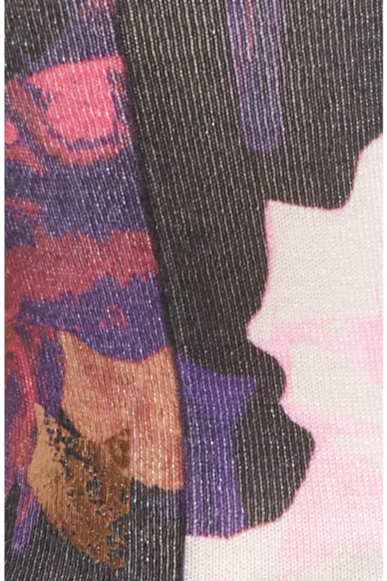 Delilah Crew Socks, Alternate, color, BLACK