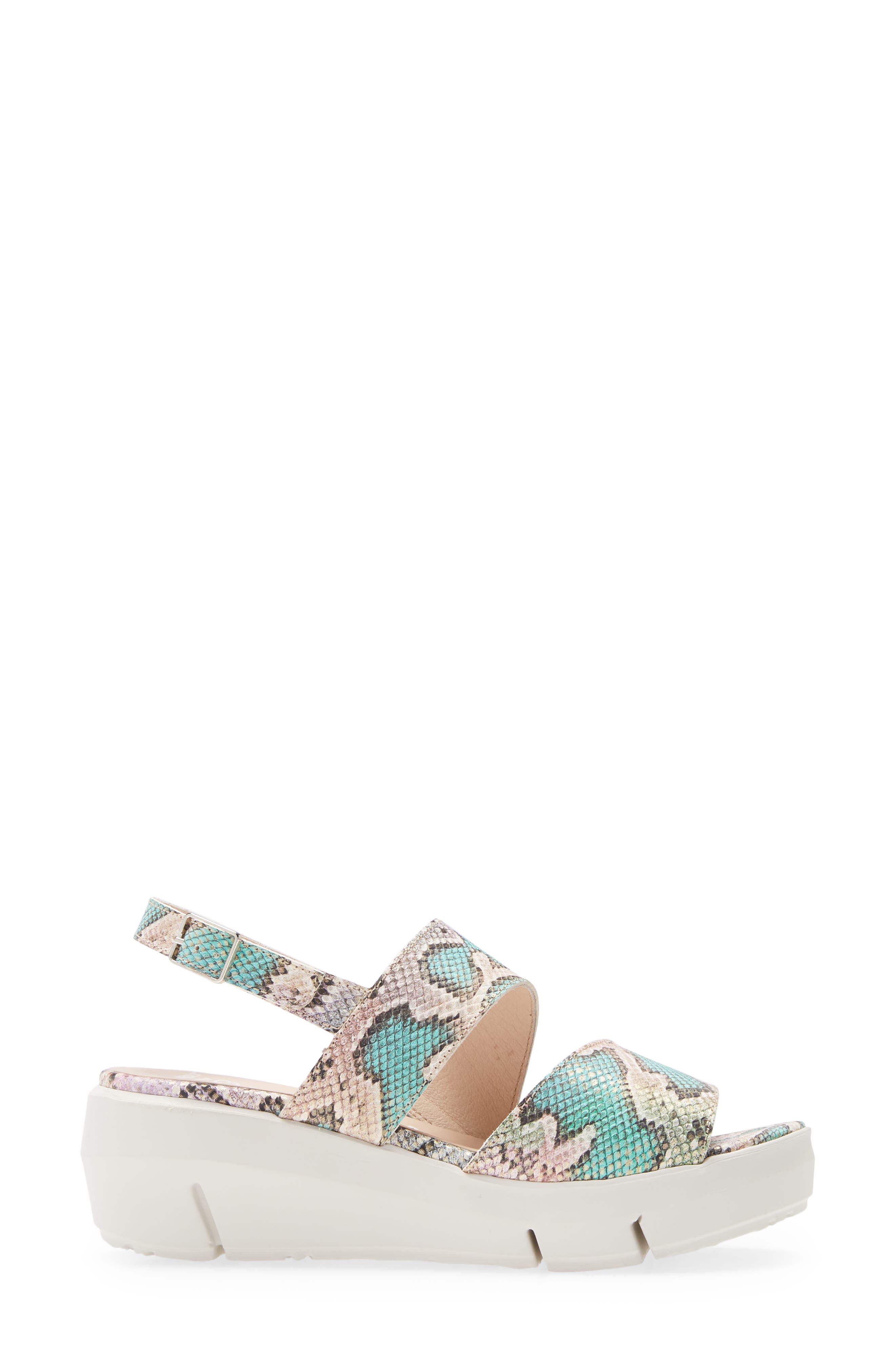 D-8211 Platform Sandal, Alternate, color, MEXICO AKUA