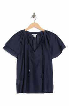 Tommy Bahama Lagoon Flutter Sleeve Top