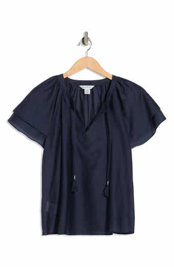 Tommy Bahama Lagoon Flutter Sleeve Top