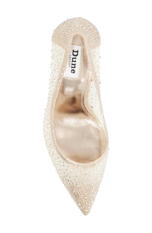 Dune London Brightest Pointed Toe Pump In Brown