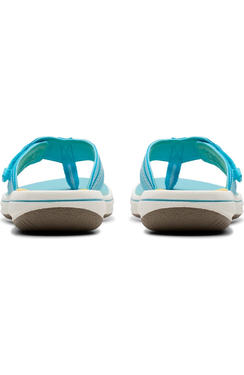 Clarks<sup>®</sup> Brinkley Jazz Flip Flop, Alternate, color, Turquoise Ombre