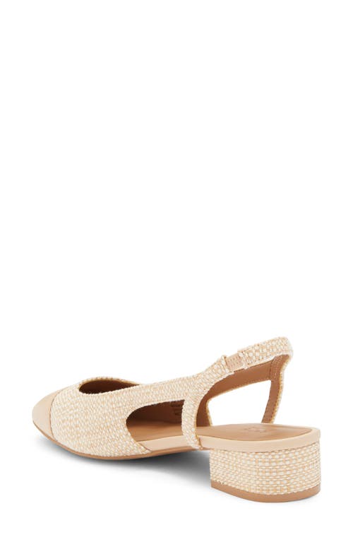 Nordstrom Rack Blaire Slingback Pump In Beige Natural