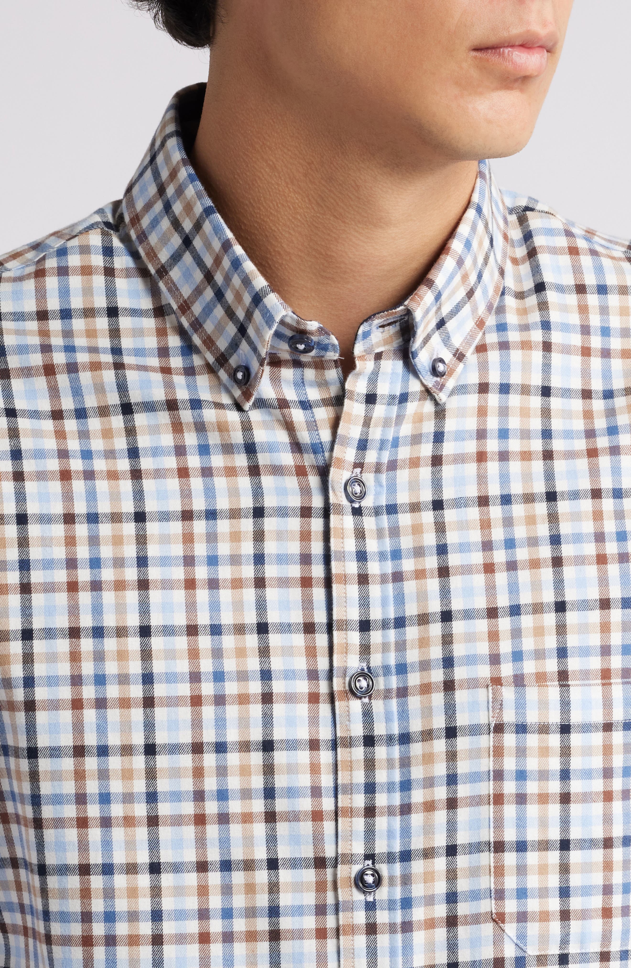 Daniel Check Flannel Button-Down Shirt - image 2