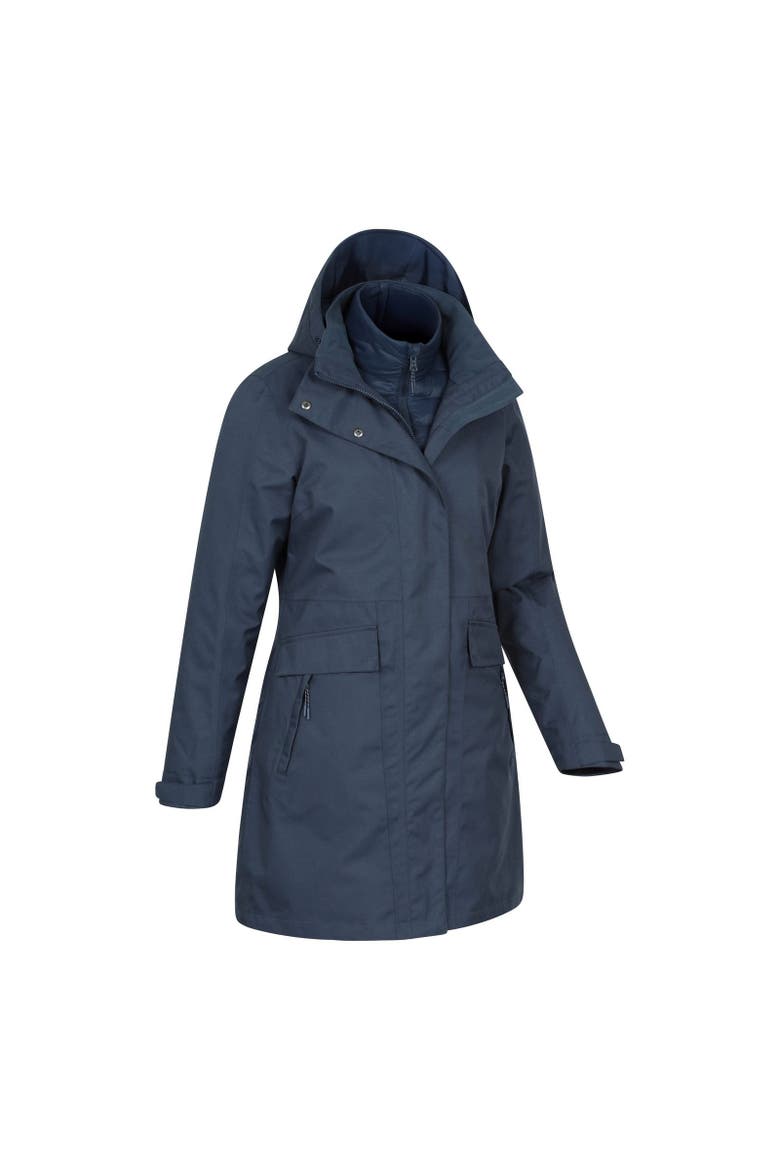 Rain On 3 in 1 Waterproof Jacket, Alternate, color, Blue
