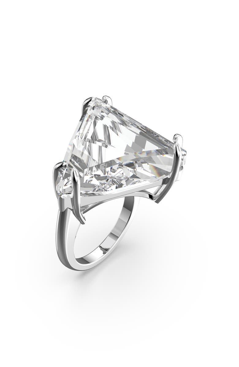 Swarovski Mesmera Set of 3 Cocktail Rings, Alternate, color, 