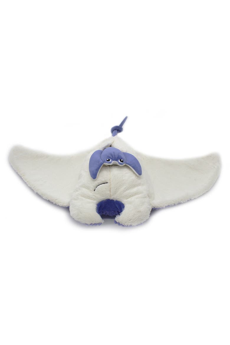 Manta Ray Mom & Her Baby  - Secret Keeper Plush Toy, Eco-Friendly, Soft & Washable, Alternate, color, Purple