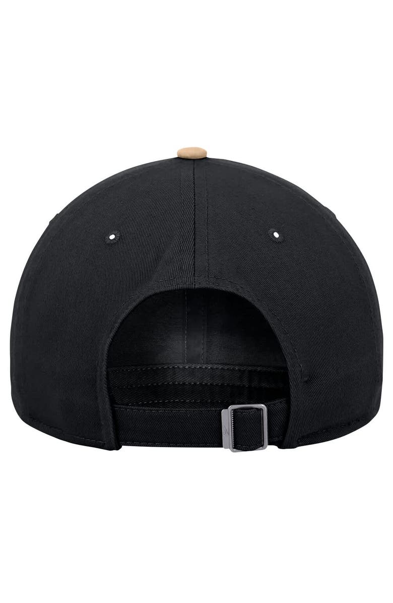 Nike Men's Nike Black Army Black Knights Colorblock Club Adjustable Hat, Alternate, color, 