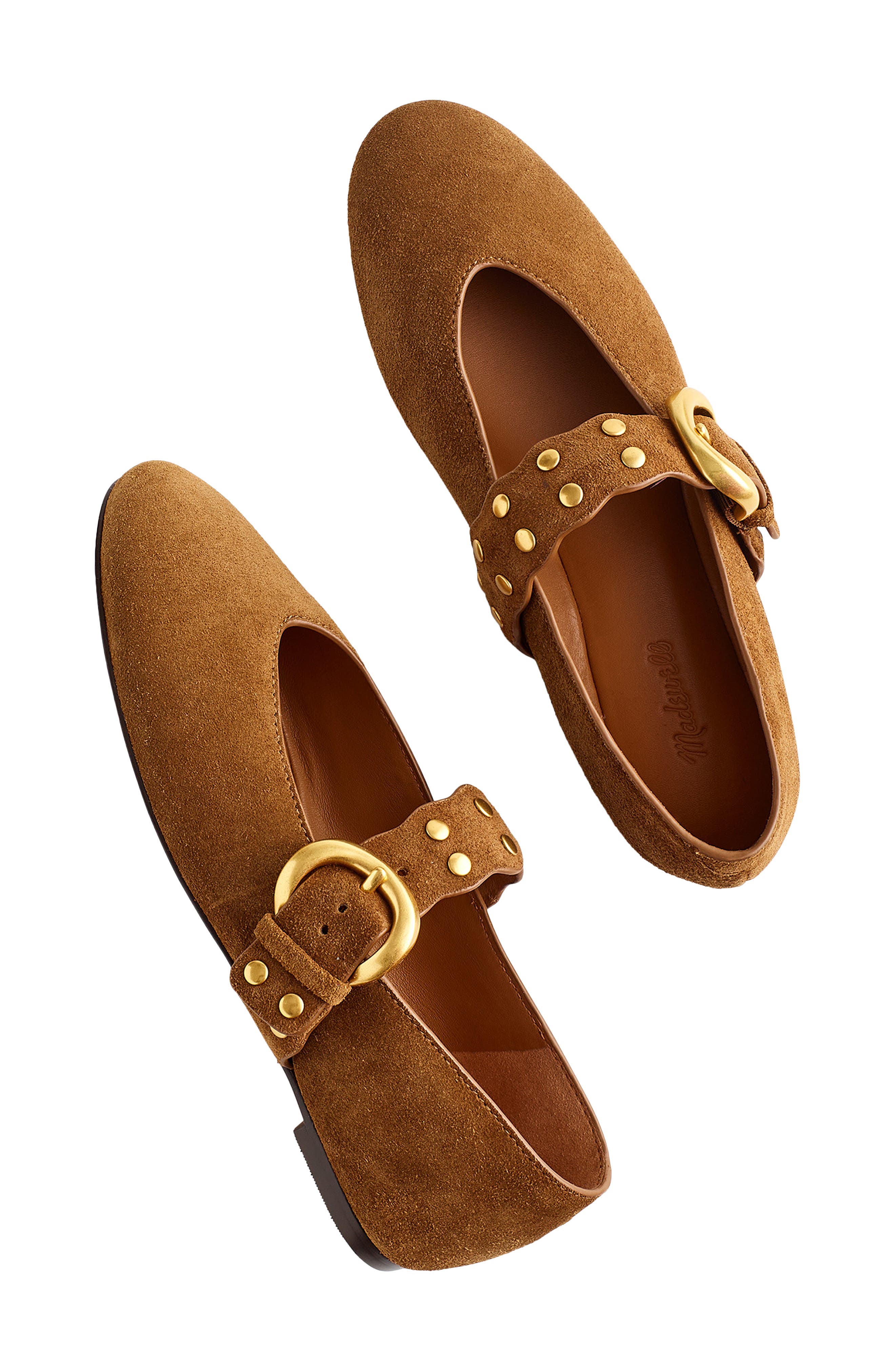 Madewell Remy Stud Mary Jane Flat, Alternate, color, 