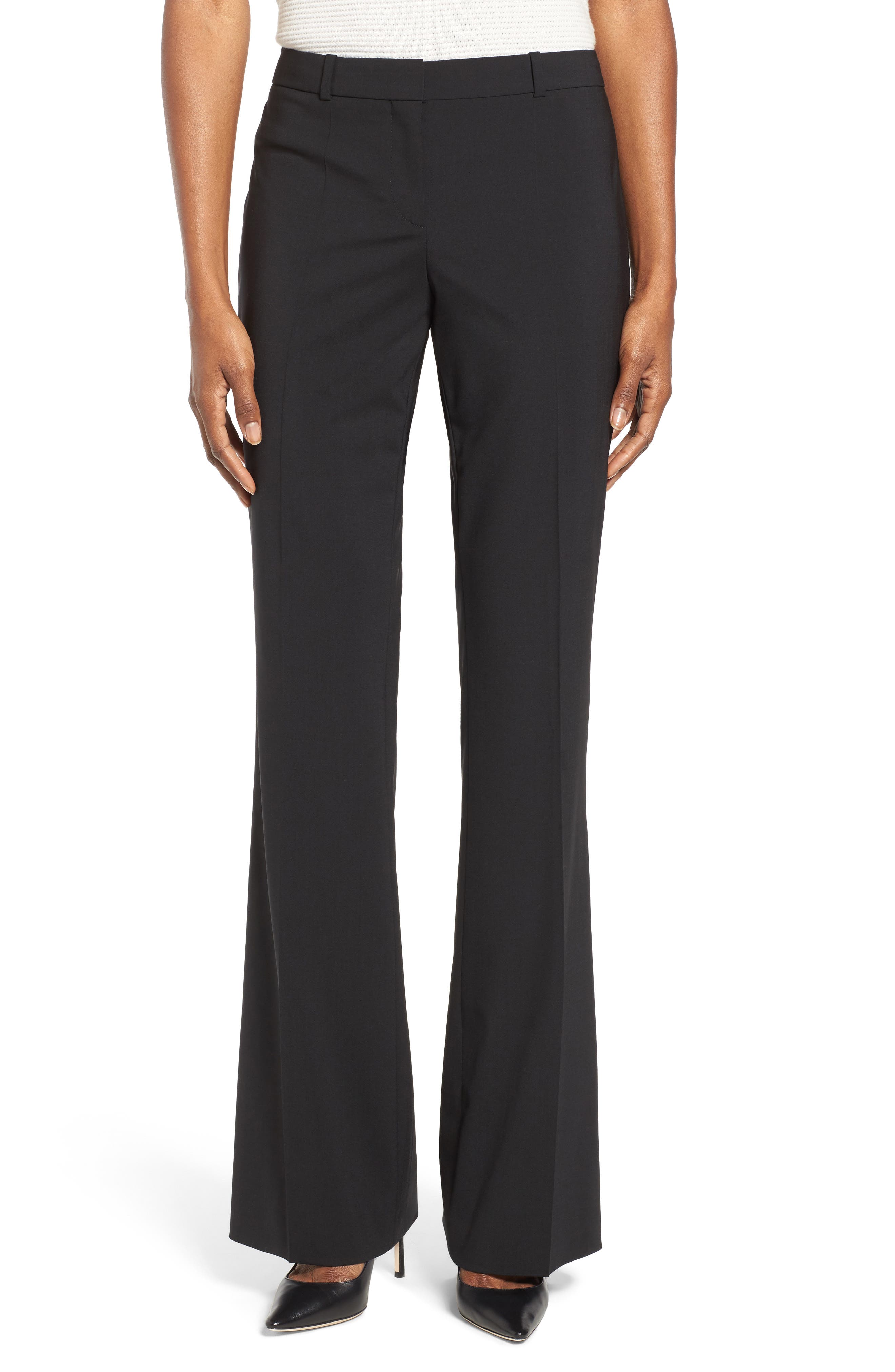 BOSS Tulea3 Tropical Stretch Wool Trousers