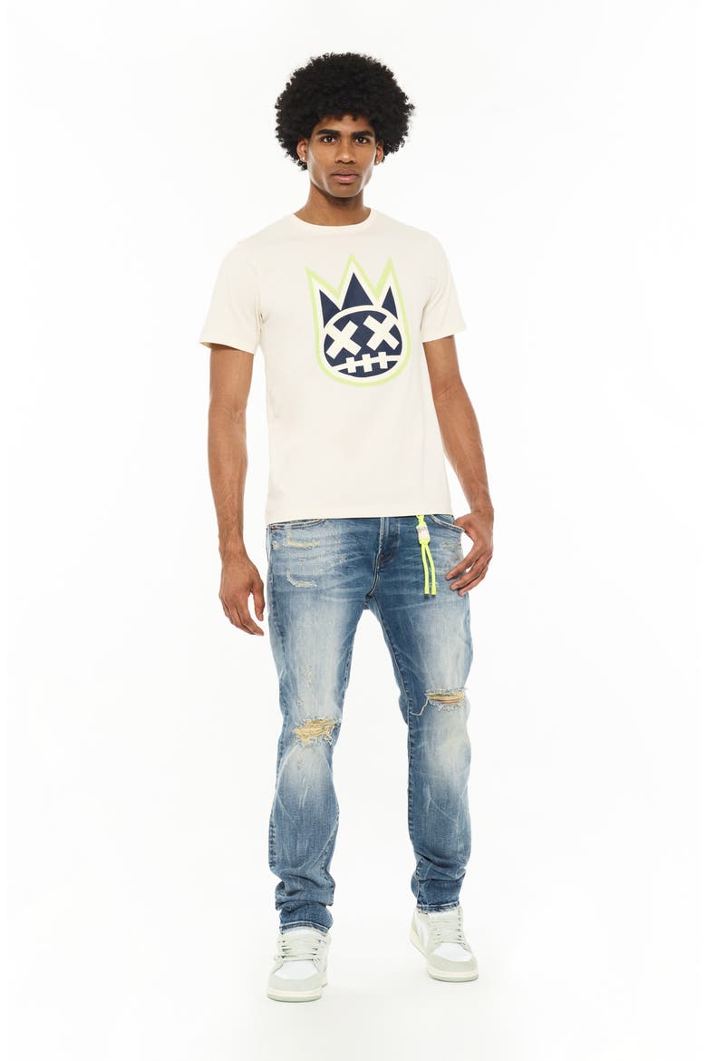 Rocker Slim Fit Straight Leg Jeans, Alternate, color, EMORY