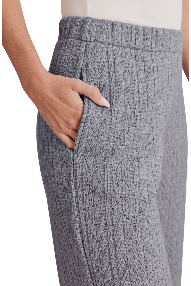 Soft Sweater Pants, Alternate, color, DARK NAVY BLUE HEATHER